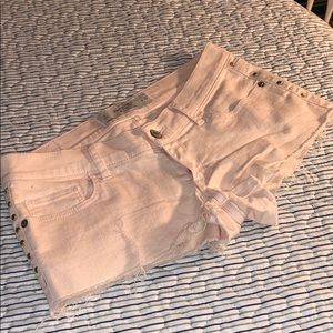 Abercrombie light pink shorts
